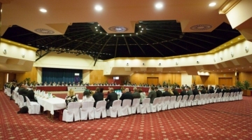 Diskusní kulatý stůl Comenia s prezidentem republiky Milošem Zemanem v TOP hotelu Praha